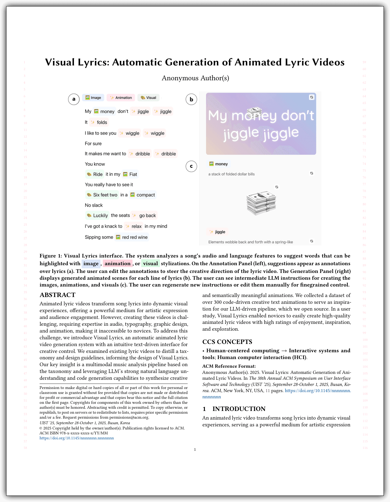 Visual Lyrics